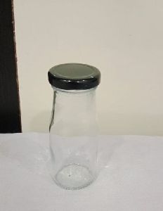 100ml Glass Round Milk Bottle