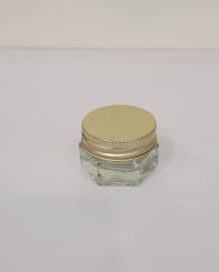 15ml Hexagonal Glass Jar