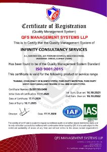 ISO 9001 2015 Certification