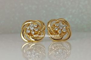 Natural Diamond Planetary themed Earrings