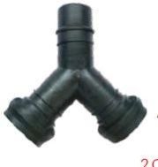 HDPE Sprinkler Y Tee