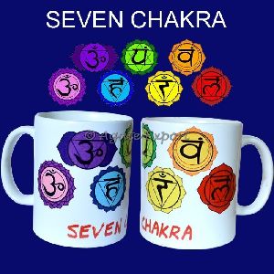 Chakra Symbol Printed Cup