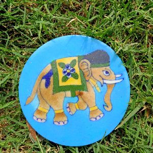 Blue Pottery Coasters