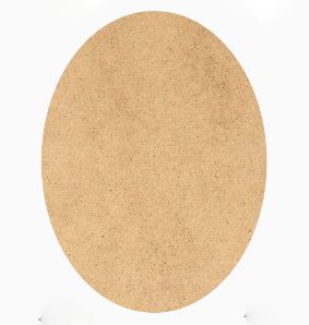 Oval Shape Canvas Board