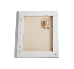 Square & Rectangle White Stretched Canvas