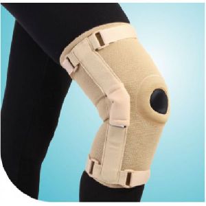 hinged knee brace