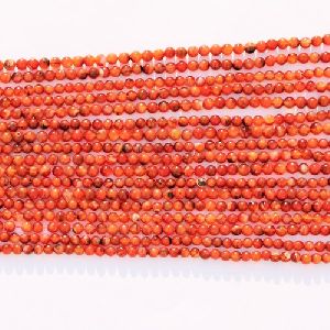 Carnelian Round Plain Beads