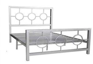 Modern Stainless Steel Bed