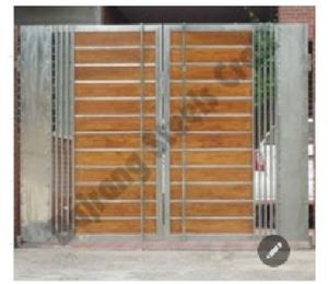 Stylish Stainless Steel Gate