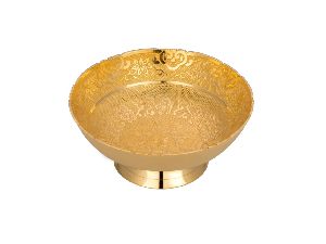 Gold Plated Brass Bowl Set