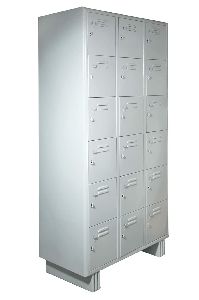 Metal Powder Coated Locker Industrial Cabinet with Staple Locking