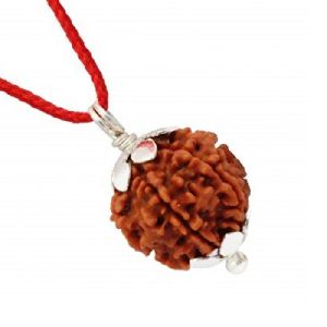 4 Mukhi Rudraksha Pendant