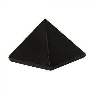 Black Tourmaline pyramid