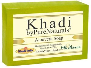 Bypurenaturals Khadi Aloevera Soap- 125g