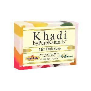byPureNaturals Khadi Mix Fruit Soap- 125gm