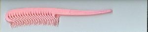 Pink Mousse Tail Plastic Comb