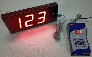 Token Display System With English Voice Only.
