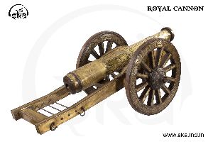 Wooden Royal Decorative Cannon