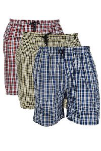 Mens Checkered Shorts
