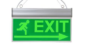 led exit light