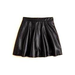 Girls Leather Skirt