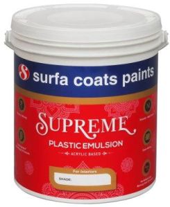 Supreme Plastic Acrylic Emulsion Paint