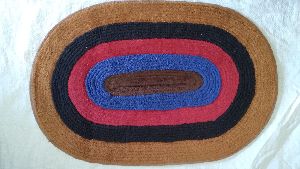 Oval Cotton Mat