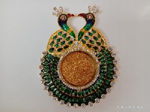 Decorative Peacock Metal Diya