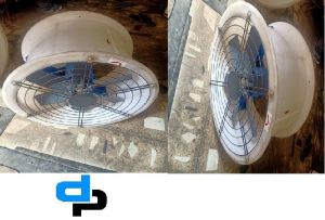 1 HP FRP Axial Flow Fan