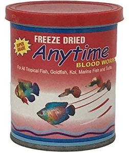 FREEZE DRIED WORMS FISH FOOD