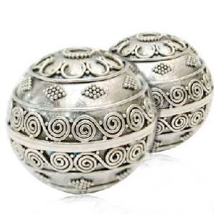 925 Sterling Silver Bali Beads