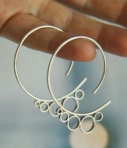 925 Sterling Silver Hoop Earrings