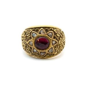 Gold Ruby Ring