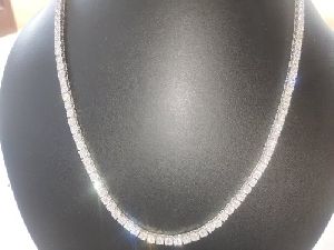 White Gold Diamond Tennis Chain