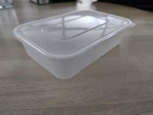 Plastic containers Rectangular, round, 500 ml, 650 ml, 750 ml, 1000 ml