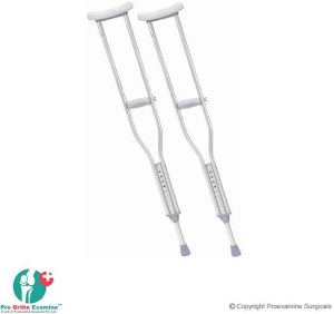 Aluminium Underarm Crutches