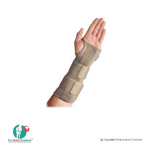 Left Wrist and Forearm Splint