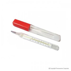 oval clinical thermometer