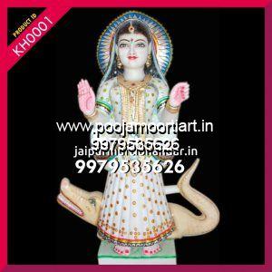Marble Khodiyar Maa Statues
