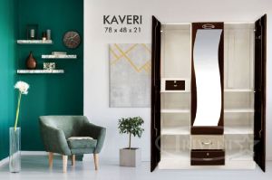 Kaveri Partition Steel Almirah