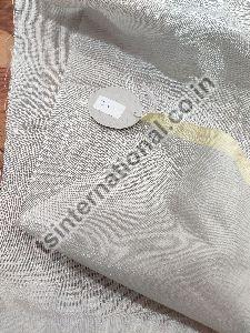 White Pure Heavy Silver Tissue Silk Dyeable Fabric