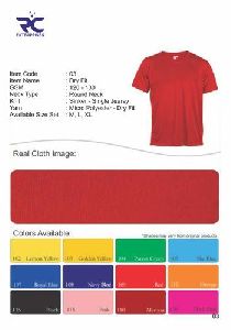 Mens Micro Polyester T Shirt