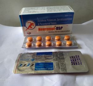 NEUROMOL DSP Diclofenac Potassium Paracetamol Tablets