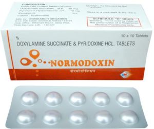NORMODOXIN Doxylamine Succinate, Pyridoxin Hydrochloride Tablets