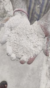 white limestone powder