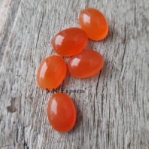 Natural Carnelian Oval Cabochons Loose Gemstone