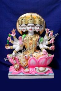 Marble Gayatri Ma Statue