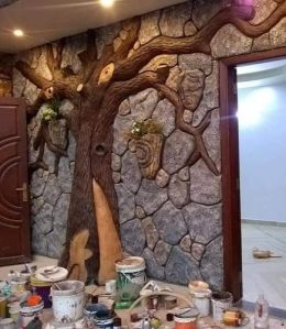 Cement Wall Carving Services