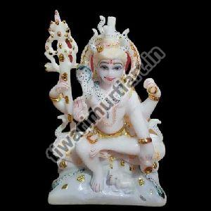 2.5 Feet Marble Shiva Statue