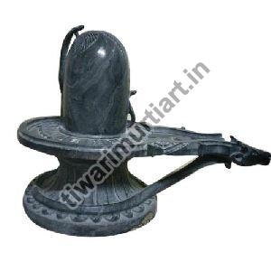 36 Inch Marble Shivling Statue